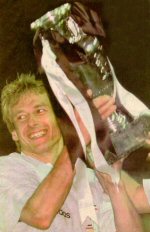 Klinsmann and the Euro 96 trophy