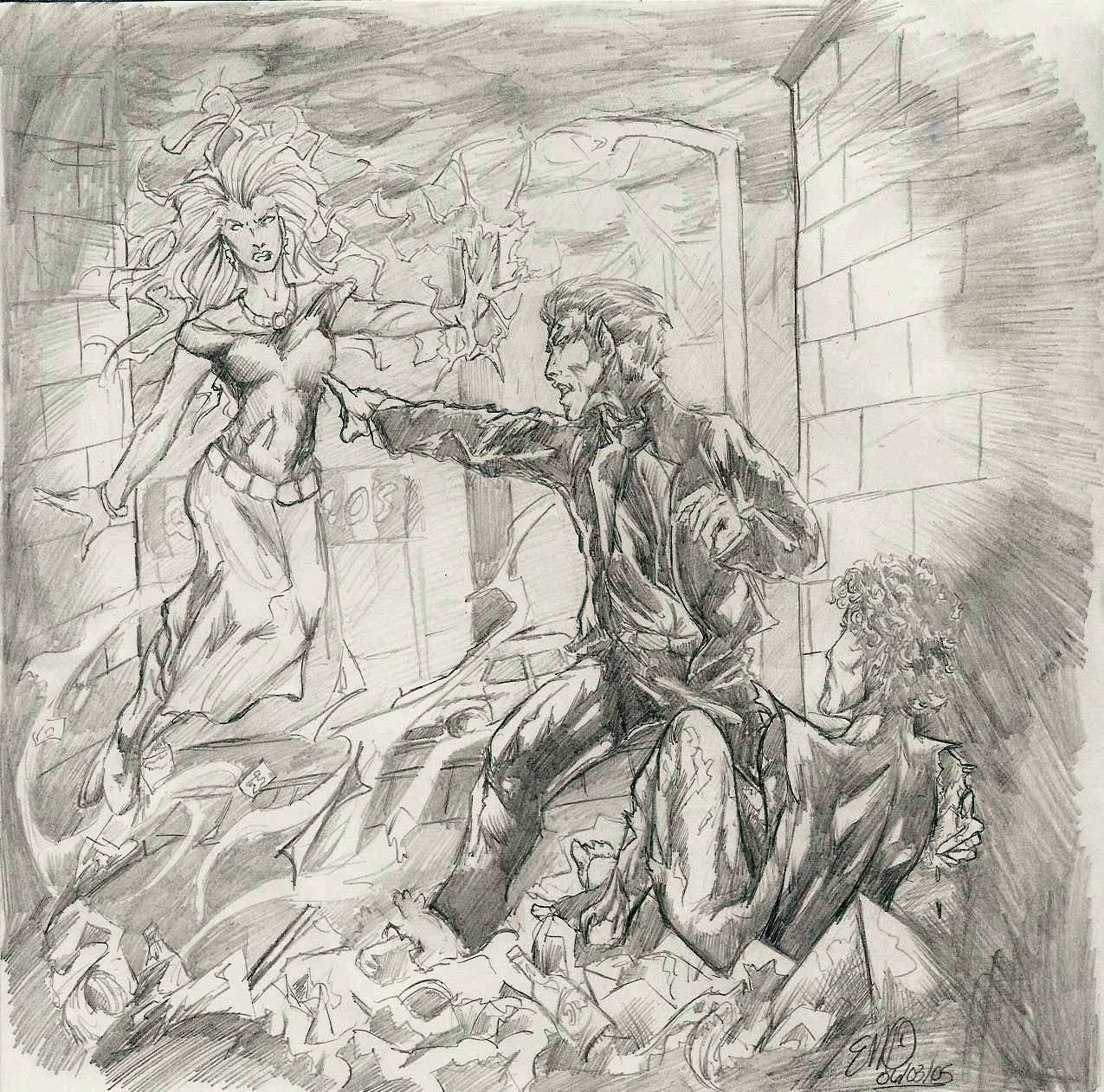 Drawing by CurlyyHairGirl