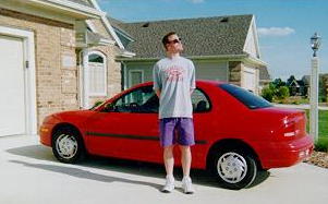 a boy and his car
