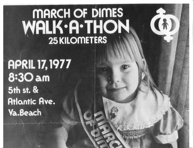 Amber as March of Dimes Poster Child