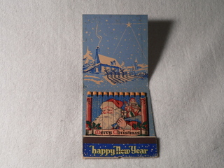 Giant Christmas Matchbook