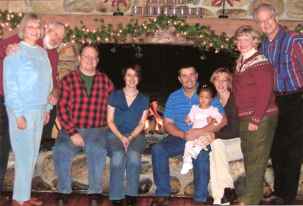 Joy's Family at Christmas