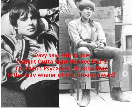 Thanks for this GROOVY Davy award Spirit!!! 