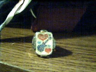 The other pic on my ring, says: I Love The Monkees 