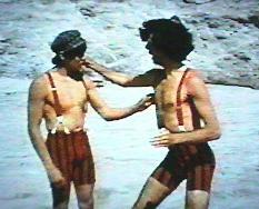 Davy and Mike in "The Spy Who Came in From the Cool"