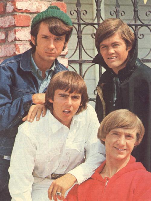 The guys in the "Last Train To Clarksville" video on the episode "Monkees at the Movies"