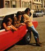 The guys in The Monkeemobile.