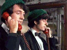 Mike on the phone in "Your Friendly Neighborhood Kidnappers"