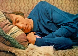 Peter sleeping again