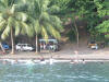 One of the Black Sand beaches of St. Vincent........I think.