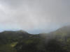 You can see the water passed the other side of the volcano....