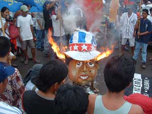 Burning of the Gloria