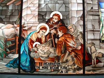 Stained glass window