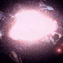 Minbari Cruiser Exploding