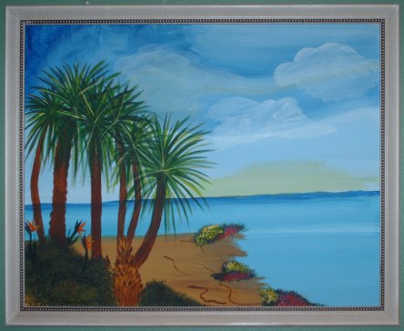 Nicole's 2nd canvas painting