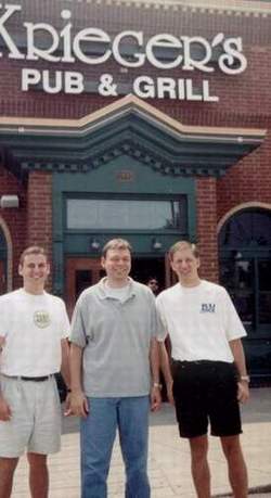 Bob, Matt and I at the St. Joe's 10 Year Reunion