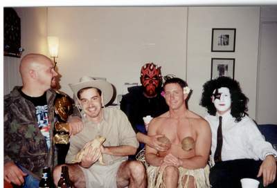 Jimbob, Brian, Jeff, Roger and I - 1999