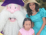 chang-chang with enchanted kingdom mascots