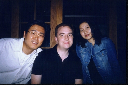 Jesse (my boss), me, Domina