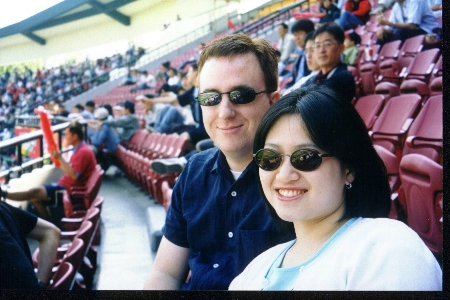 I think Vivi has more fun at the games than I do!