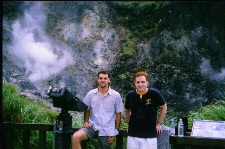 Joe and me before our big hike