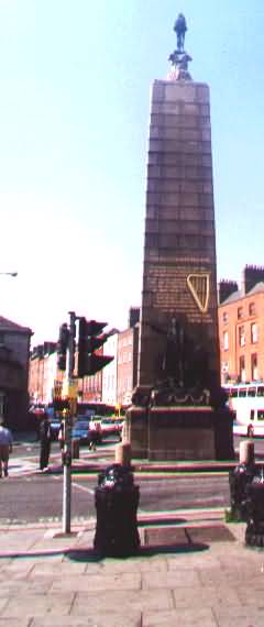 Irish picture,Charles Parnell monument, Dublinphoto
