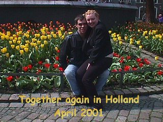 We were together for two weeks again...
