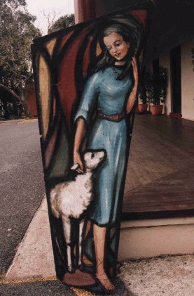 St Agnes Painting
