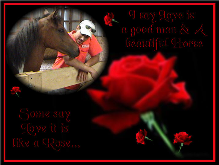 My handsome fiance' Anthony & Sassy