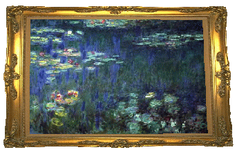 MONET :&nbsp; Water Lillies