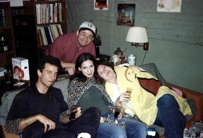 Chris, me, Saana and Veronica