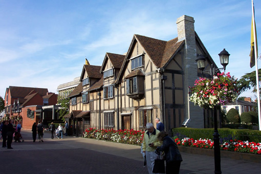 Shakespeare's Birth Place in Stratford-upon-Avon