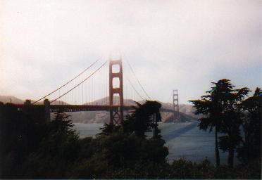 Golden Gate Bridge in San Francisco