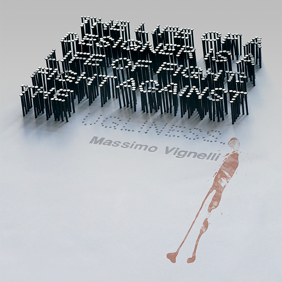 Massimo Vignelli quote poster