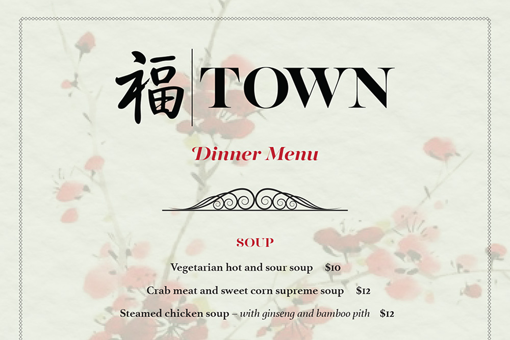 restaurant branding mockup