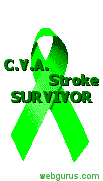 Stroke Survivor Ribbon
