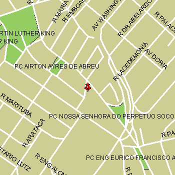 Local aproximado da Quarta Igreja de S�o Paulo.