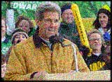 John Kerry Rally in Des Moines