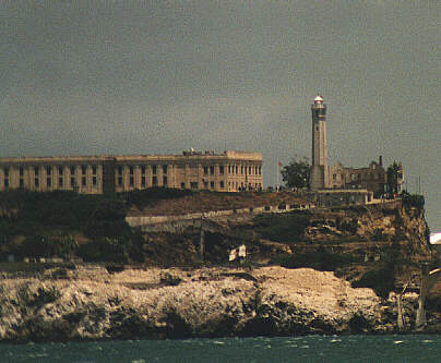 A Picture of Alcatraz's Lighthouse