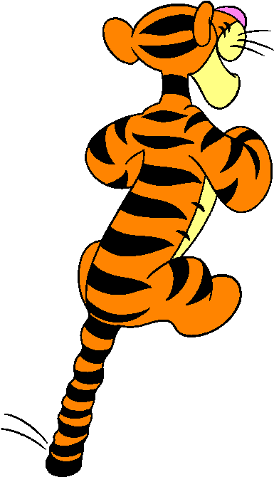 Tigger off to explore the dungeon