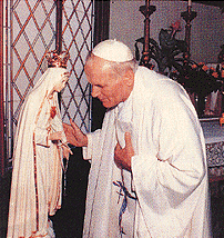 Pope John Paul II. Are ya scared yet, huh, are ya? :)