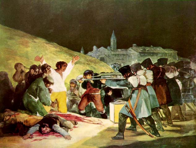 The Third of May, 1808, by Francisco Goya
