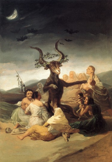 The Witches' Sabbath, Francisco de Goya 1797-1798