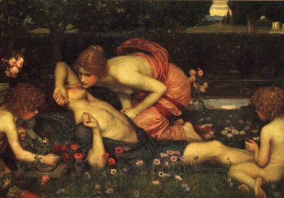 The Awakening of Adonis
by John William Waterhouse (1849-1917)