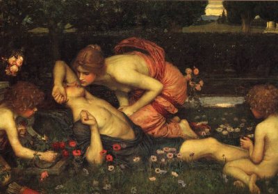 The Awakening of Adonis
by John William Waterhouse (1849-1917)