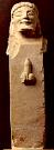 Above: Marble herm, late 6th century BC, from Siphnos
