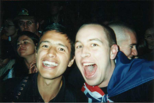 Dick And Myself.&nbsp; Savage Garden Concert.&nbsp; Olympic Closing Ceremony Night October 2000