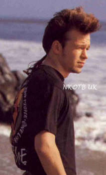 Donnie Wahlberg.&nbsp; The Hard Core New Kid.&nbsp; No Amount Of Hard Coreness However Could Excuse That Mullett. 