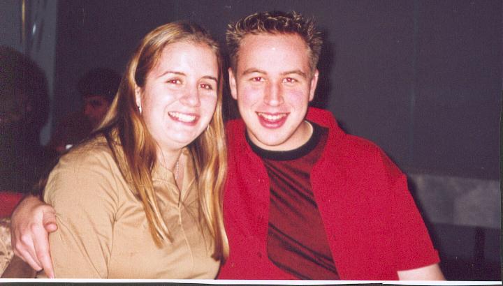 Kate And Myself.&nbsp; Tristan's 21st.&nbsp; June 2001.