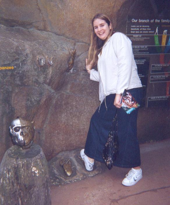 Kate.&nbsp; Taronga Zoo.&nbsp; July 2001.